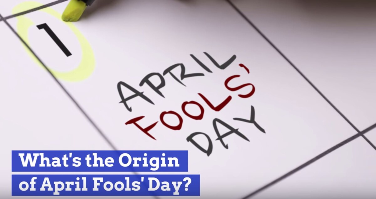 What's the origin of April Fools' Day? - YouTube