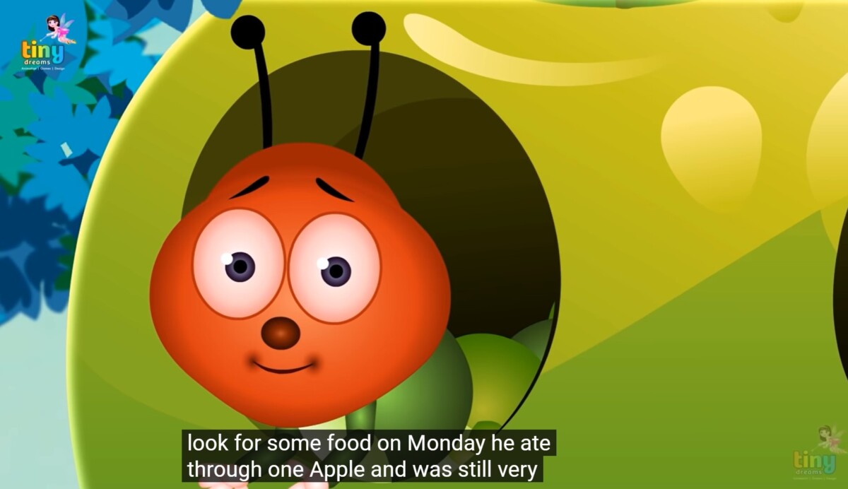 The Very Hungry Caterpillar | Animated Storiese - YouTube