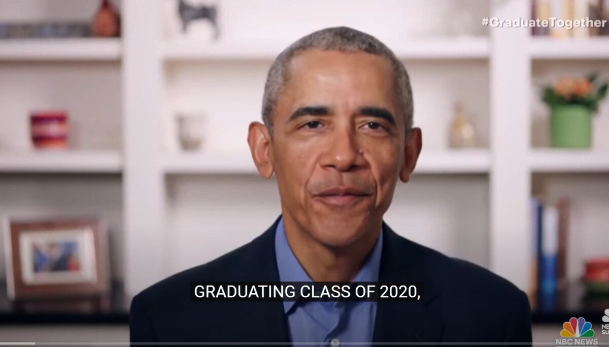 Obama's Virtual Commencement Speech To Class Of 2020