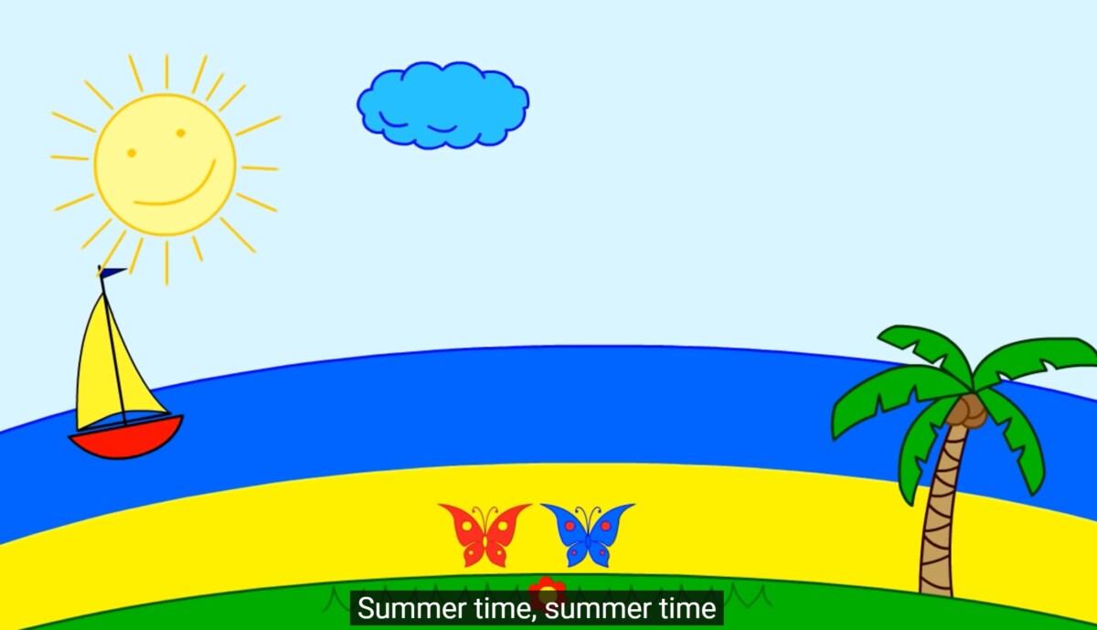Summer Song for Children | Simple Song for Kids Learning English - YouTube