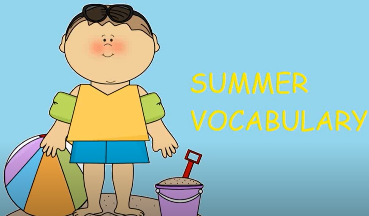 Summer Vocabulary ESL - YouTube