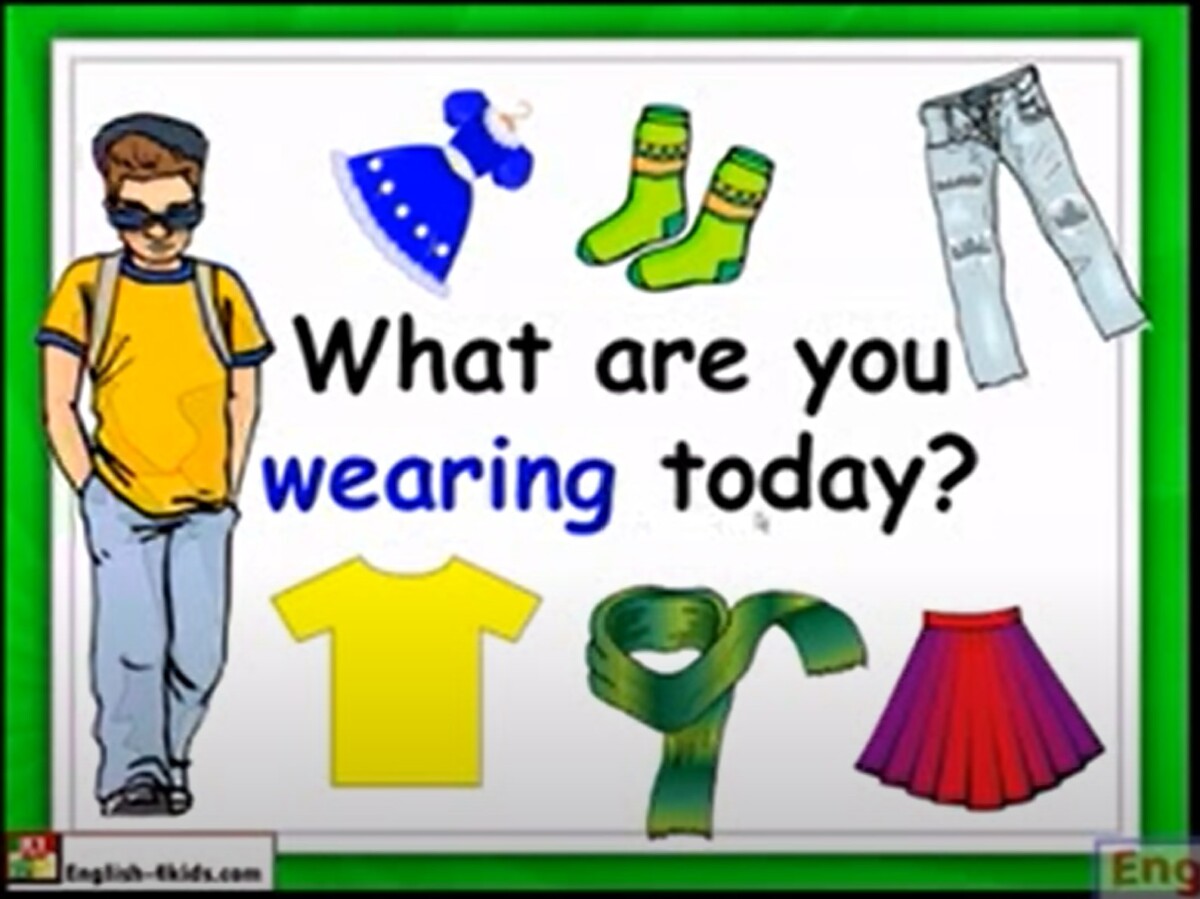 27 Clothes What are you wearing today flv - YouTube