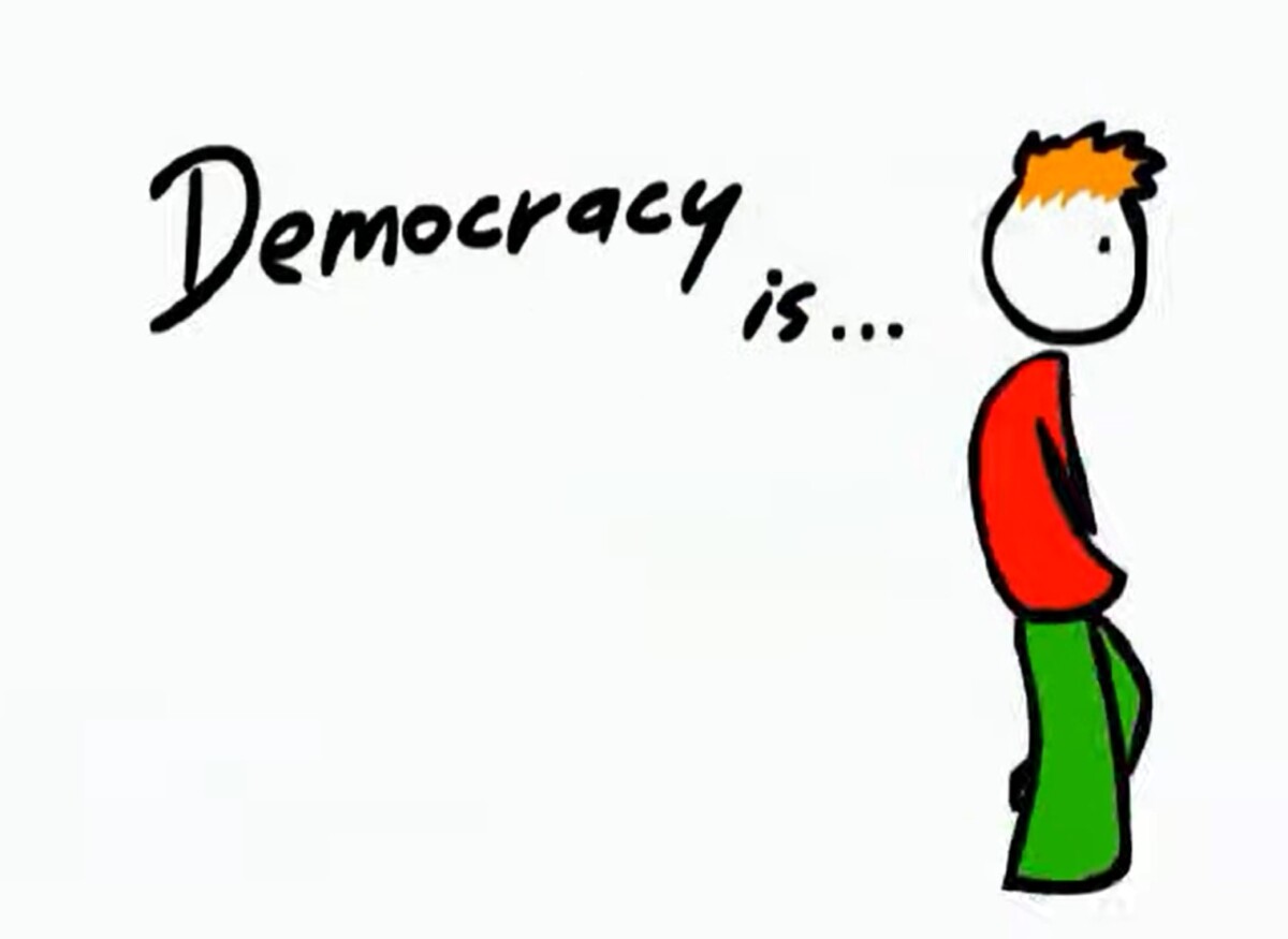 Democracy is... Animation by Lukasz Szozda - YouTube (0:55)