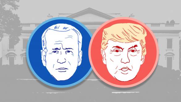 Trump vs Biden: US presidential election 2020 poll tracker