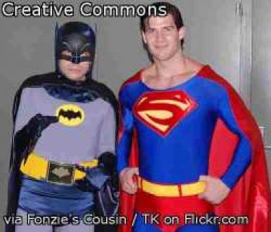 Breaking News English ESL Lesson Plan on Superman & Batman
