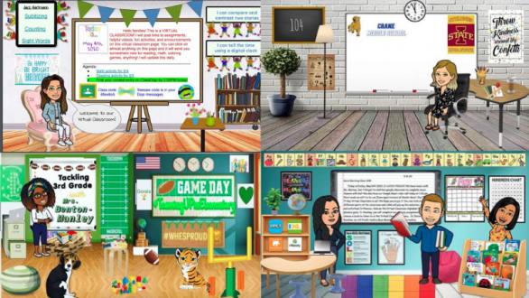 Teachers are Creating A Virtual Bitmoji Classroom—Cute and Helpful too!