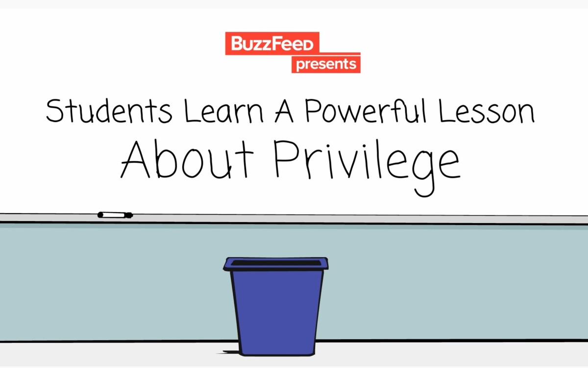 Students Learn A Powerful Lesson About Privilege