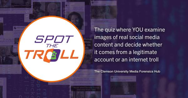 Welcome to the Spot the Troll Disinformation Quiz