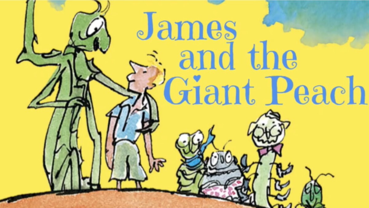 Roald Dahl | James and the Giant Peach - Full audiobook with text - YouTube