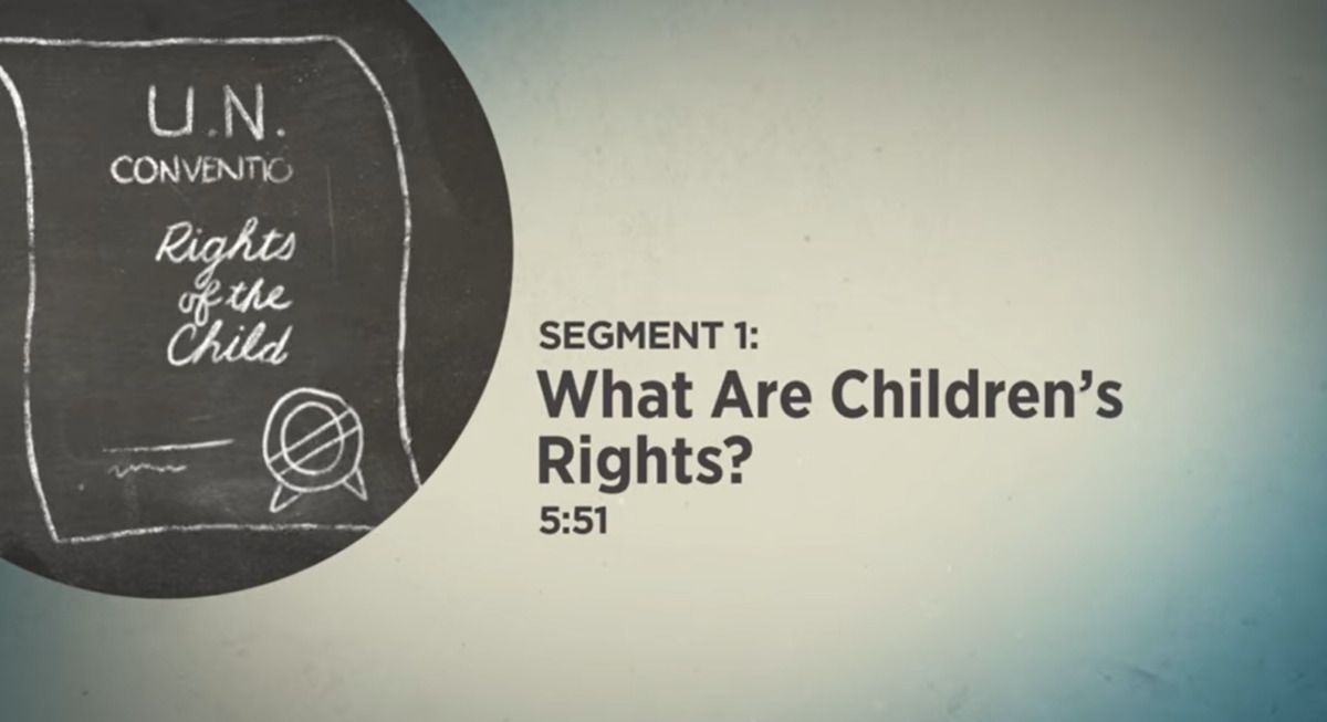 Rights of the Child Segment 1 - What are Childrens Rights - YouTube