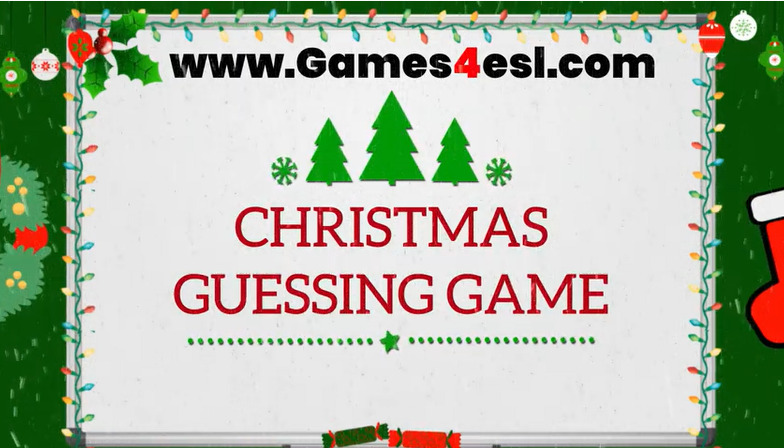 Christmas Guessing Game | Christmas Vocabulary Game - YouTube