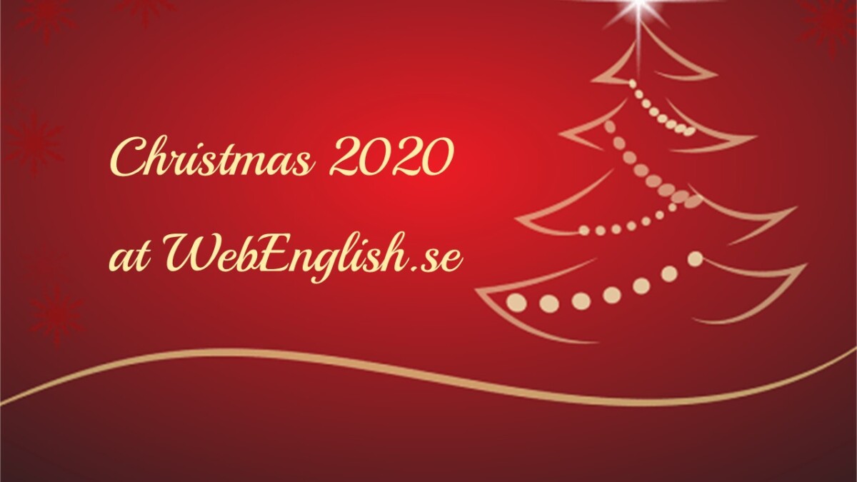 WebEnglish.se Advent* of Christmas 2020