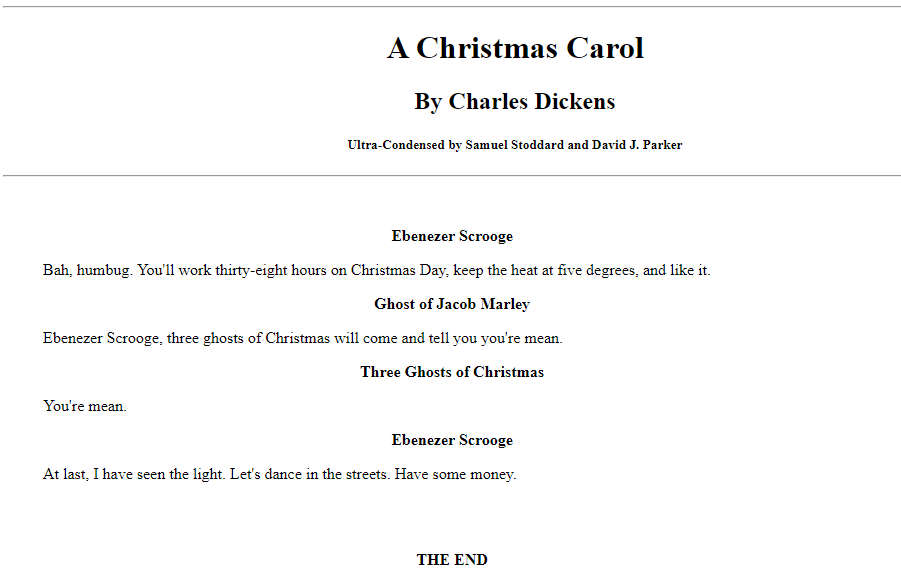 Book-A-Minute Classics: A Christmas Carol