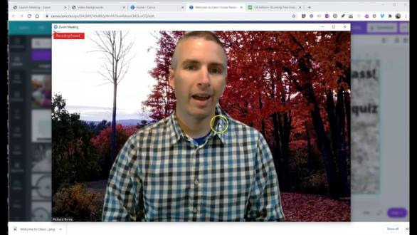 How to Find and Use Zoom Virtual Backgrounds - YouTube