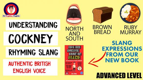 Slang English - Understanding Cockney Rhyming Slang - 50 Examples Authentic British Voice - ESL - YouTube