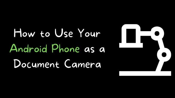 How to Use Your Android Phone as a Document Camera in Zoom - YouTube