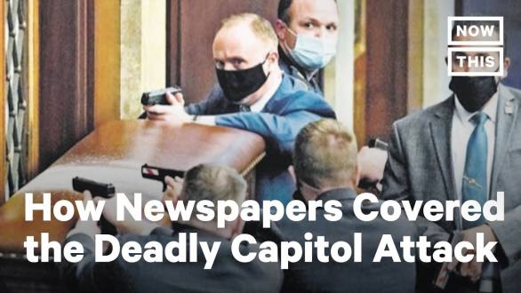 How News Outlets Around the World Covered Capitol Attack | NowThis - YouTube