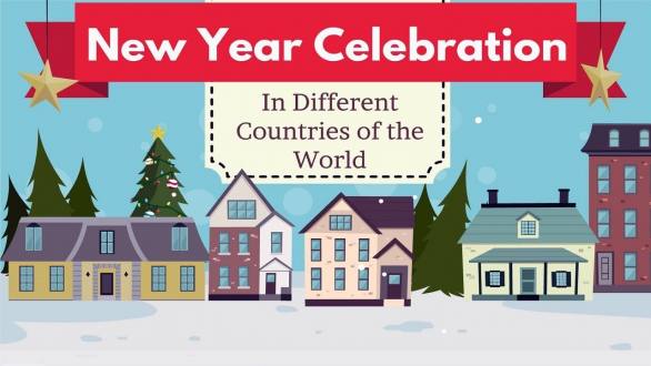 New Year Celebration In Different Countries - YouTube