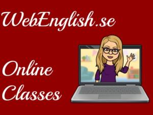 Online Classes with WebEnglish.se