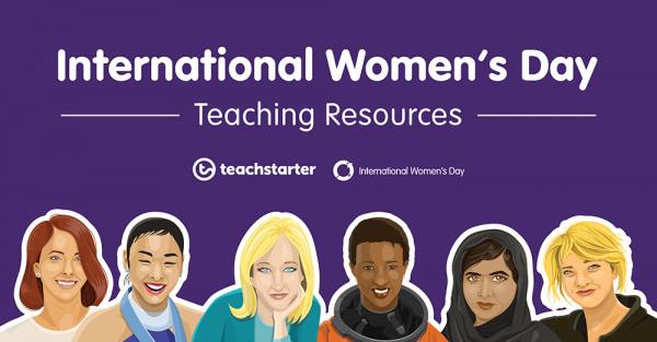 IWD: Downloadable teacher resources for IWD activity
