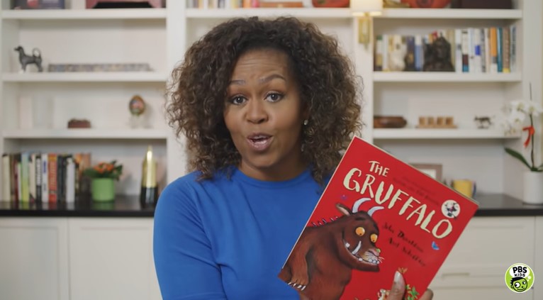 READ ALONG with MICHELLE OBAMA | The Gruffalo - YouTube