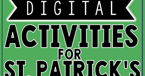 Digital Activities for St. Patrick's Day | The Techie Teacher®