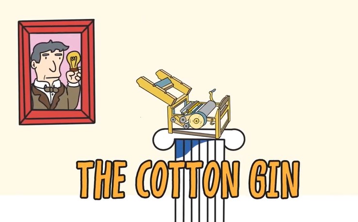 The Cotton Gin - An Infamous Invention - YouTube