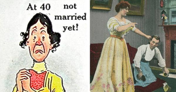 Propaganda Postcards From The Early 20th Century Show The Dangers Of Women's Rights | Bored Panda