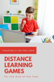 Distance Learning Games for the End of the Year -