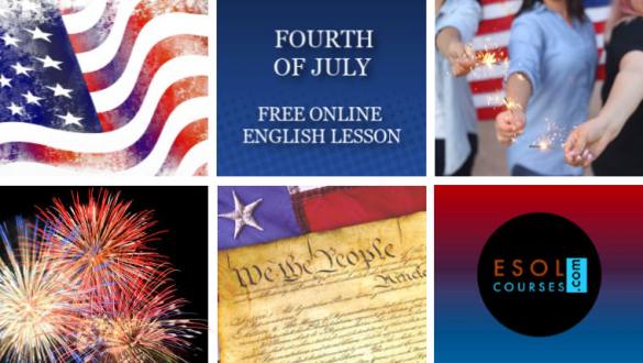 Easy English Grammar - A Reading and Listening Quiz about Independence Day
