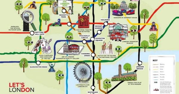 New London Underground map published just for kids - MyLondon