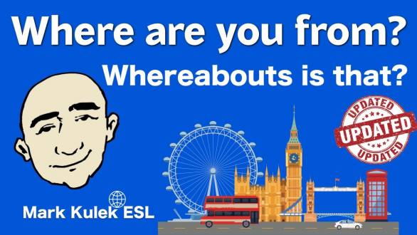 Where Are You From? - countries and cities | Mark Kulek - ESL - YouTube