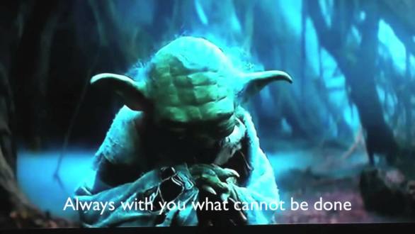 Yoda & growth mindset - YouTube (1:00)