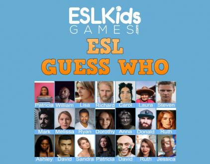 ESL Guess Who - ESL Kids Games