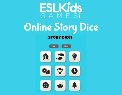 ESL Story Dice Online - ESL Kids Games