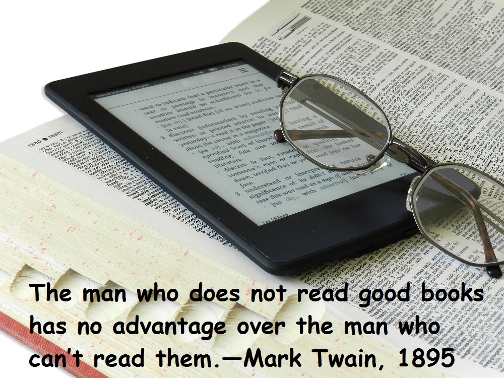 Reading by Twain