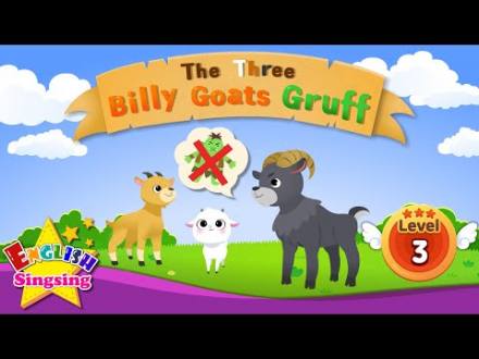 The Three Billy Goats Gruff- Fairy tale - English Stories (Reading Books) - YouTube