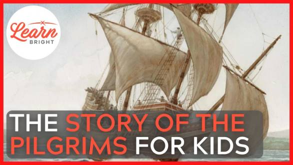The Story of the Pilgrims for Kids: A brief history of Pilgrims and the first Thanksgiving - YouTube