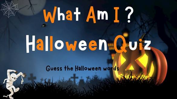 Halloween What Am I? Quiz | ESL Halloween Games | 4K - YouTube (5:43)