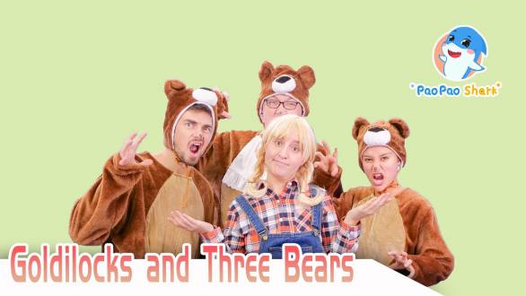 Goldilocks and the Three Bears | Paopao Shark Super Fun English Stories for Kids - YouTube