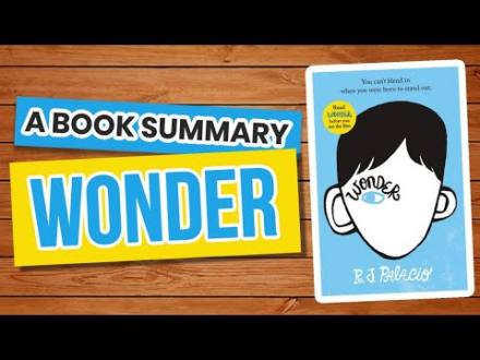 Wonder by R. J. Palacio ( Animated Book Summary ) - YouTube