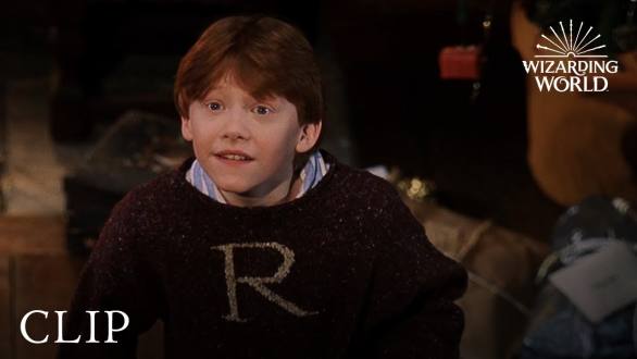 Happy Christmas, Harry and Ron | Harry Potter and the Philosopher's Stone - YouTube (2:04)