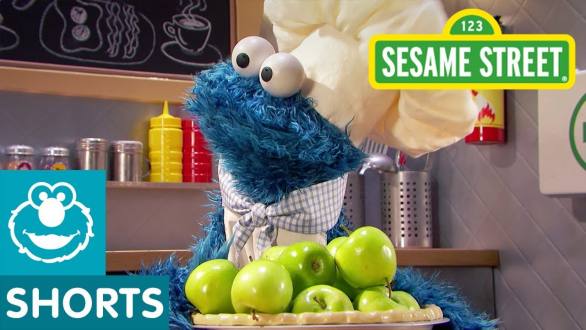 Sesame Street: Thanksgiving Apple Pie | Cookie Monster's Foodie Truck - YouTube