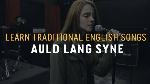 Learn Traditional Scottish English Songs - Auld Lang Syne - Lyric Lab - YouTube