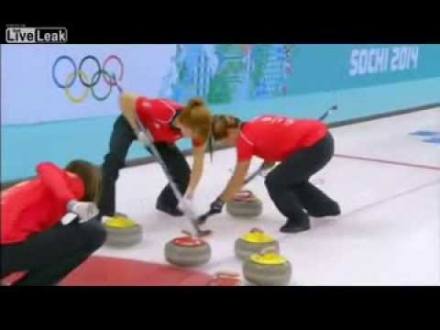 David Attenborough - Olympic Curling - YouTube