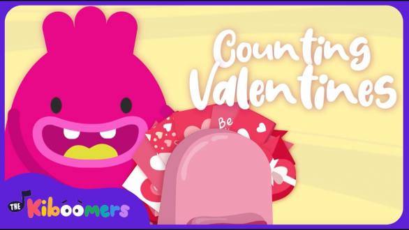 Counting Valentines Song | The Kiboomers | Kids Songs | Children Songs | Baby Songs - YouTube