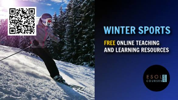Winter Sports - ESL Teaching Resources and Self-Study Lessons
