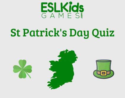 St Patrick's Day Quiz - ESL Kids Games