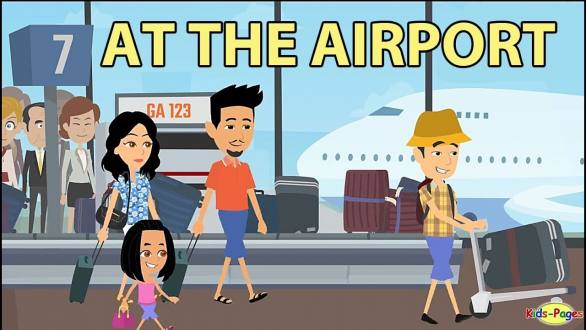 At the Airport Conversation - YouTube