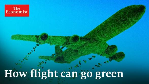 Can flying go green? | The Economist - YouTube